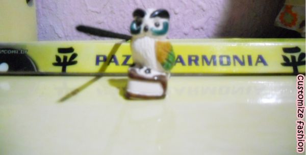 Porta Incenso Coruja