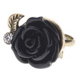 Anel preto rose